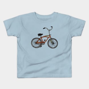 Beach Cruiser - RUST Kids T-Shirt